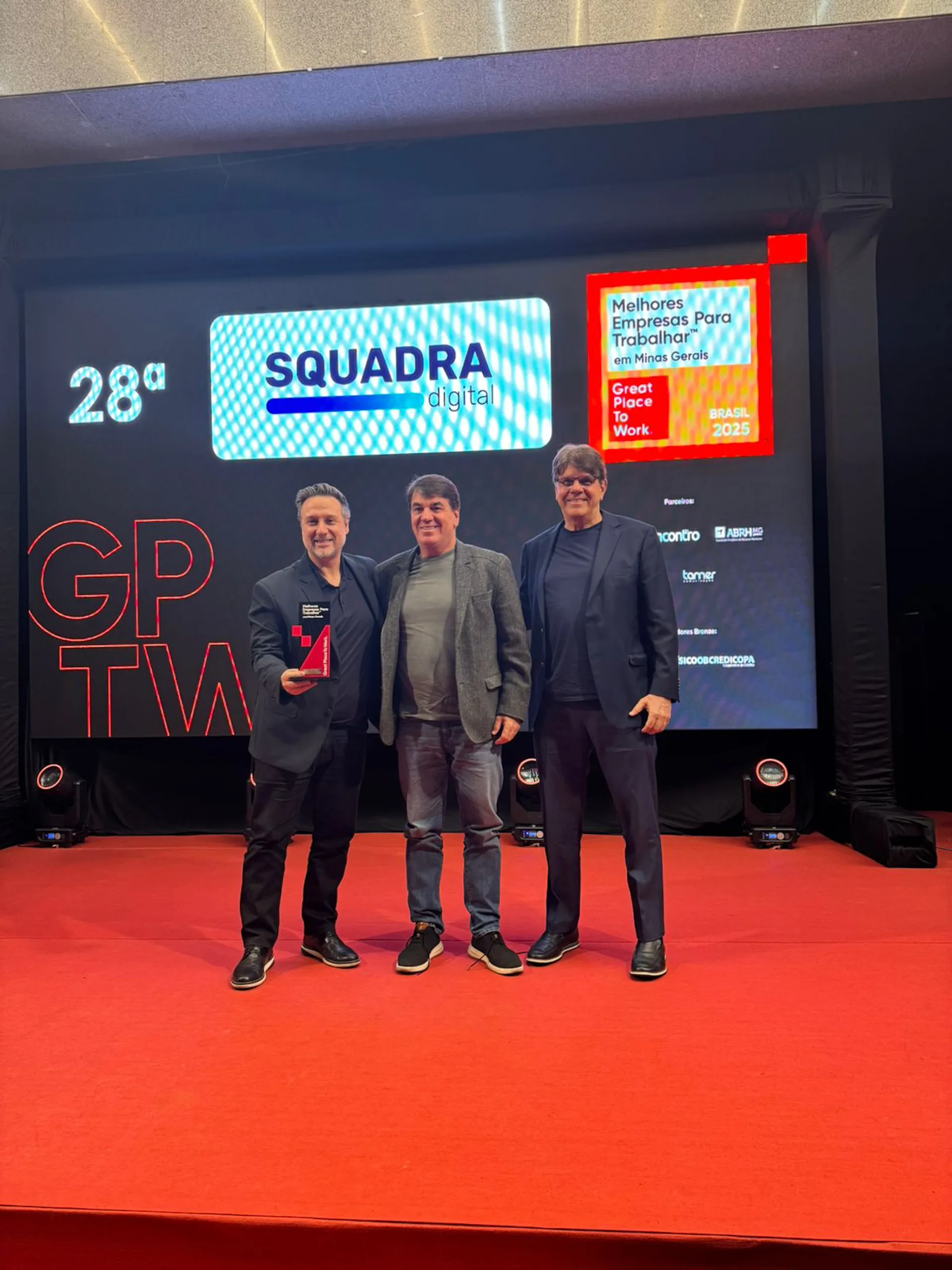 Squadra está entre as melhores empresas para trabalhar em Minas Gerais