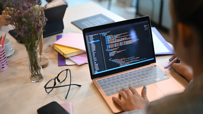 visao-por-cima-do-ombro-de-desenvolvedores-de-software
